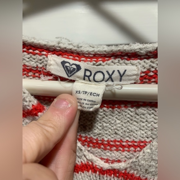 Roxy Hooded Sweater Size XS - Picture 4 of 6